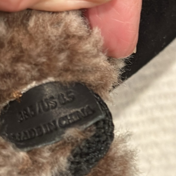 Rag & Bone Inez Suede & Shearling Desert Clogs. - Picture 9 of 12